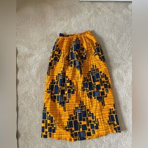 Kente maxi skirt